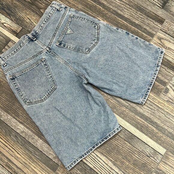🔥🔥 Vintage GUESS USA Denim Jean Shorts “JORTS” Men Sz 30 - EXCELLENT Condition - Picture 3 of 8